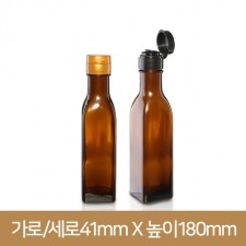 대봉참기름사각(갈색) (A) 150ml-40개[원터치캡]