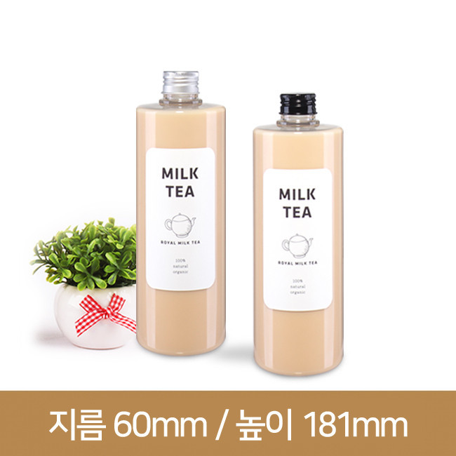 페트병 [알루미늄마개]로얄원형 400ml 24파이 172개(A)