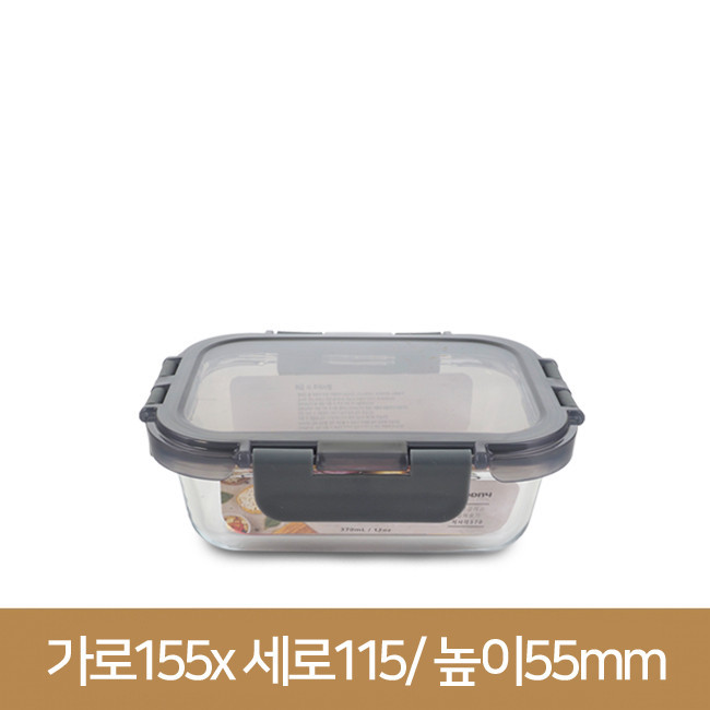 내열오븐글라스 모드니 직사각 370ml 24개(A)