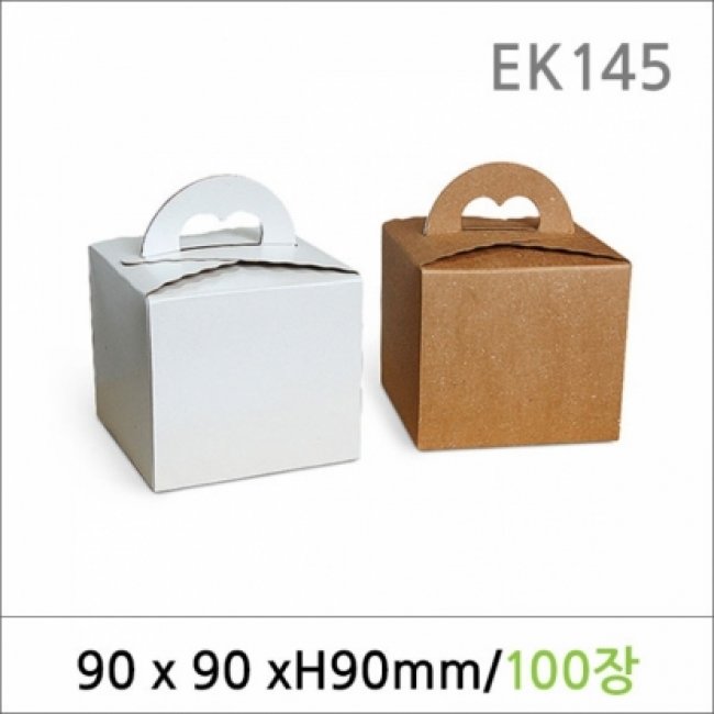 EK145/떡박스/손잡이케익90 100매