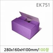 EK751/택배박스/F-05-V 100매