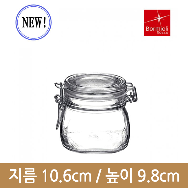 보르미올리 피도 밀폐용기 투명 500ml 12개