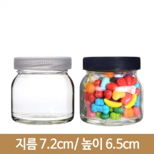 유리병 이유식YS165-플라스틱마개 63파이 60개