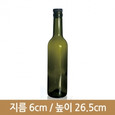 유리병 와인375 갈녹색 콜크(A) 40개