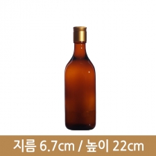 유리병 효소450ml(사각갈색) 30파이(K)-24개