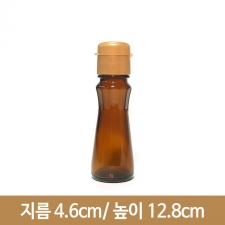 유리병 참기름(갈) 75ml (K) 96개 대캡 (박스상품)